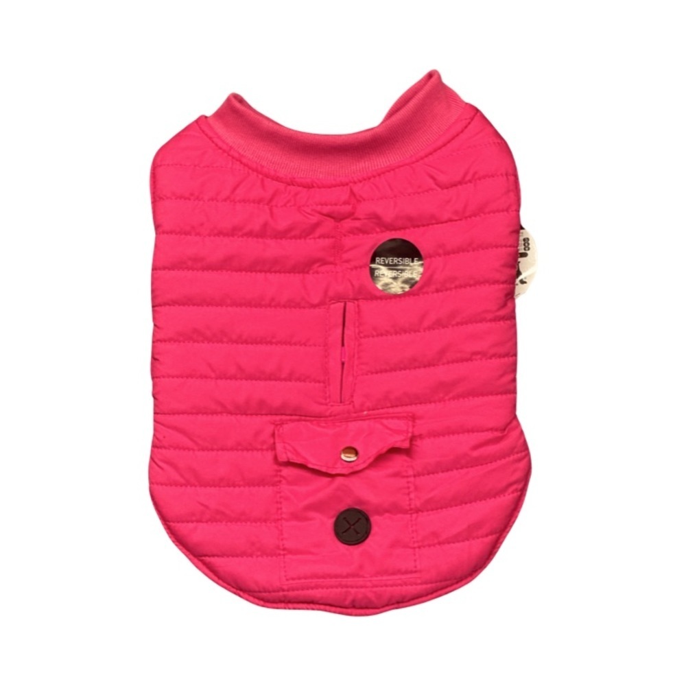 NWT Reversible Dog Puff Jacket size Small